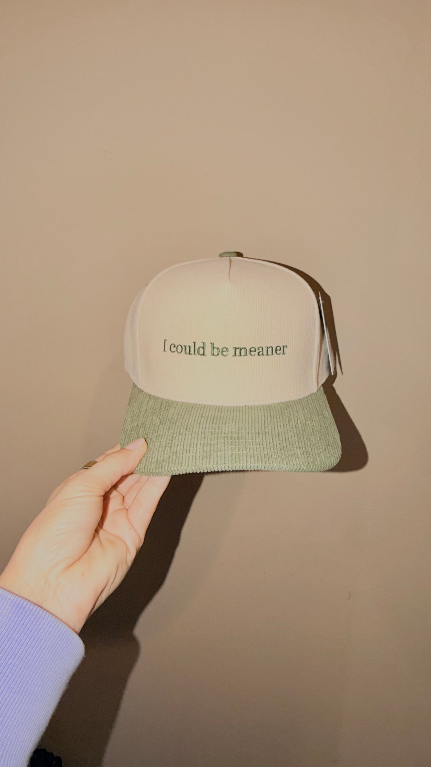 I Could Be Meaner Hat