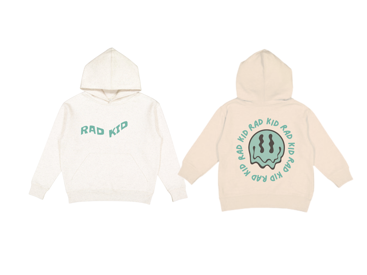 Rad Kid Kids Hoodie – Cozy Minimal Graphic Pullover