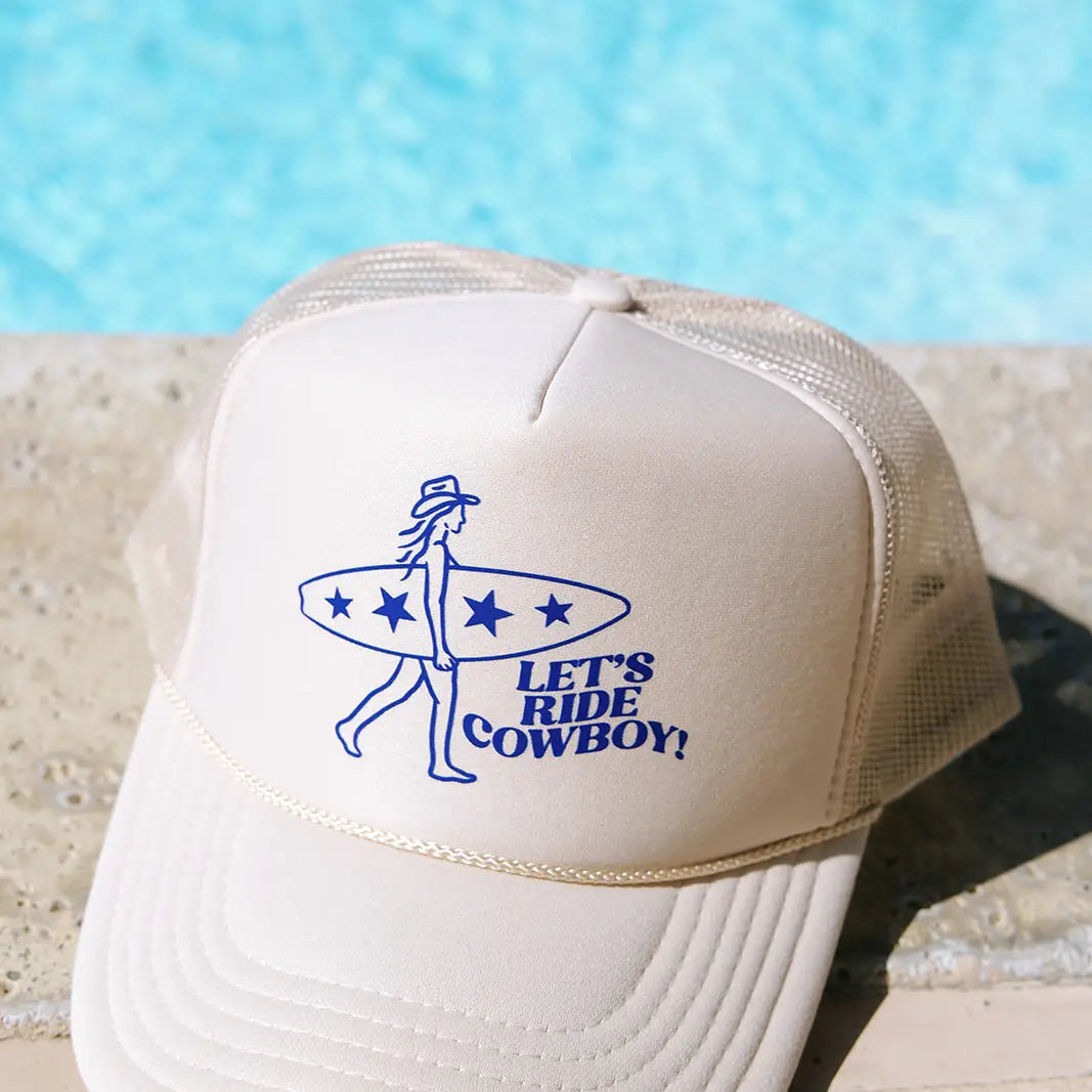 Let’s Ride Cowboy - Foam Trucker Hat