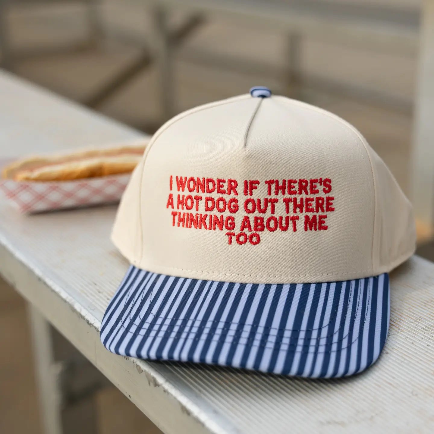 I Wonder If There’s A Hot Dog Out There Thinking About Me