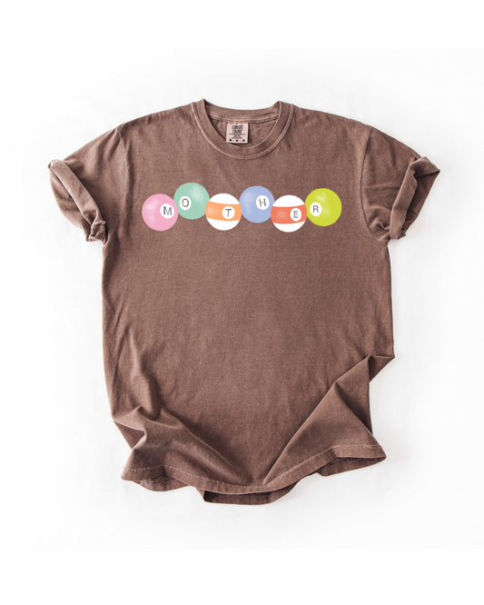 Mother Retro Pool Ball Comfort Colors Tee