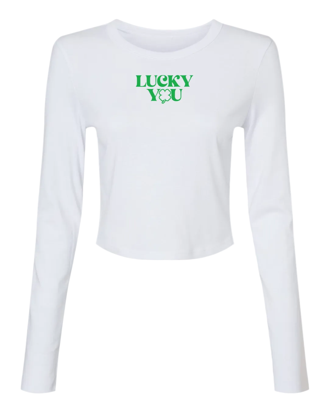Lucky You Cropped Long Sleeve