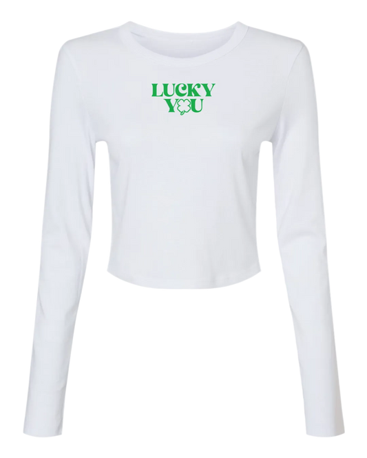 Lucky You Cropped Long Sleeve
