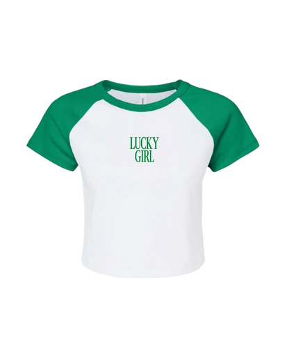 Lucky Girl Baby Tee
