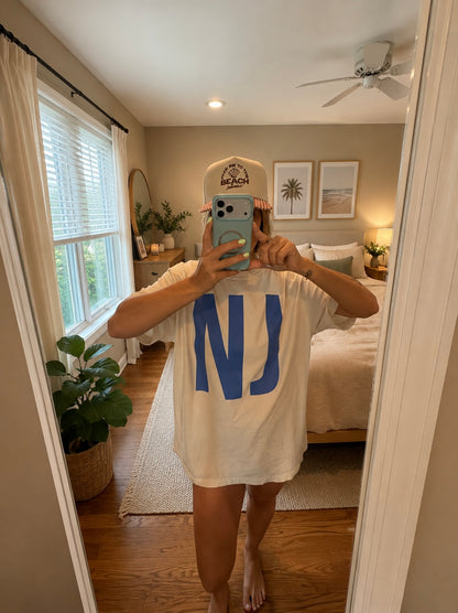 NJ Oversized Graphic Tee