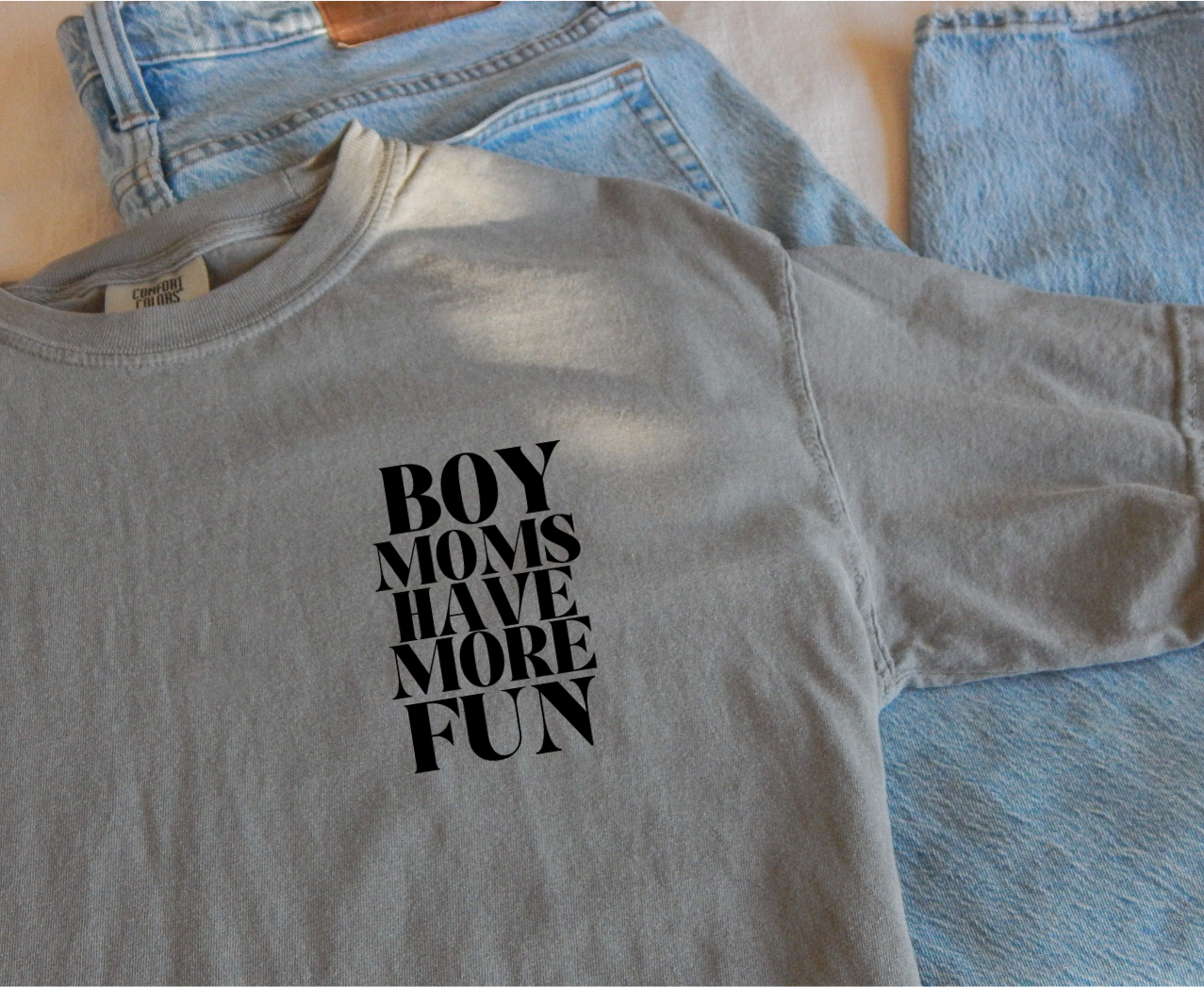 Boy Mom Have More Fun Tee
