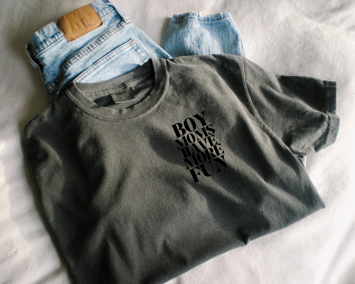 Boy Mom Have More Fun Tee