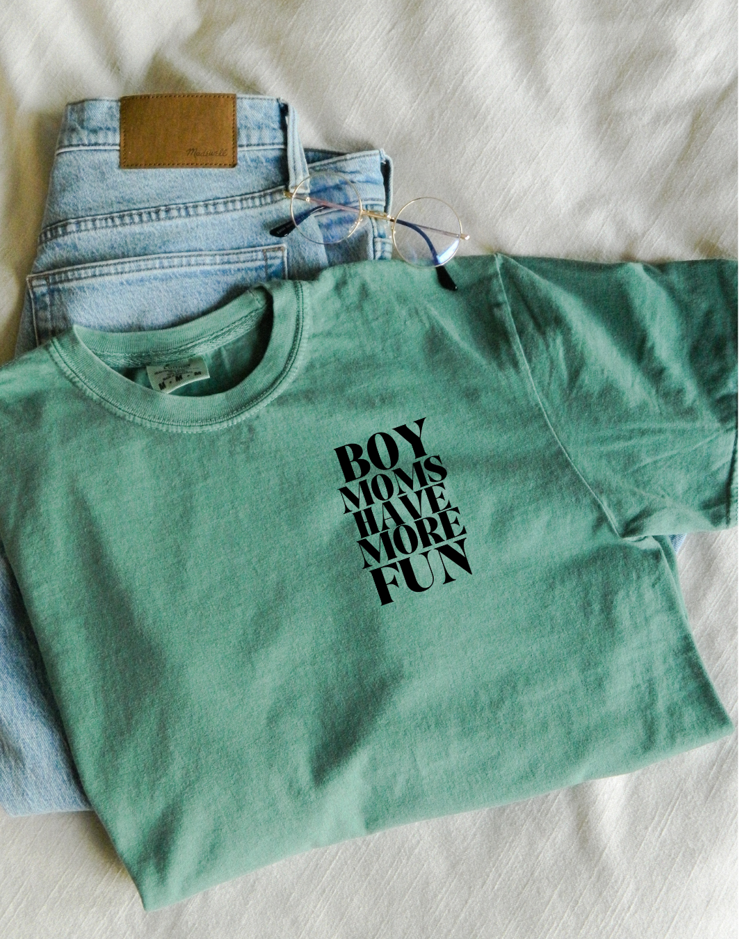 Boy Mom Have More Fun Tee