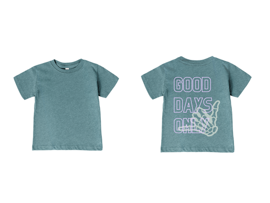 Good Days Only Kids Tee – Soft Retro Graphic T-Shirt