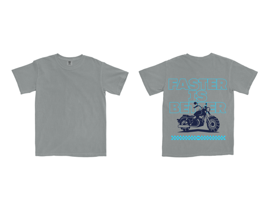Faster Is Better Kids Tee – Motorcycle Graphic T-Shirt