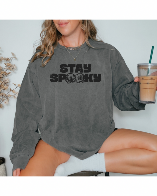 Spooky Gray Crewneck 