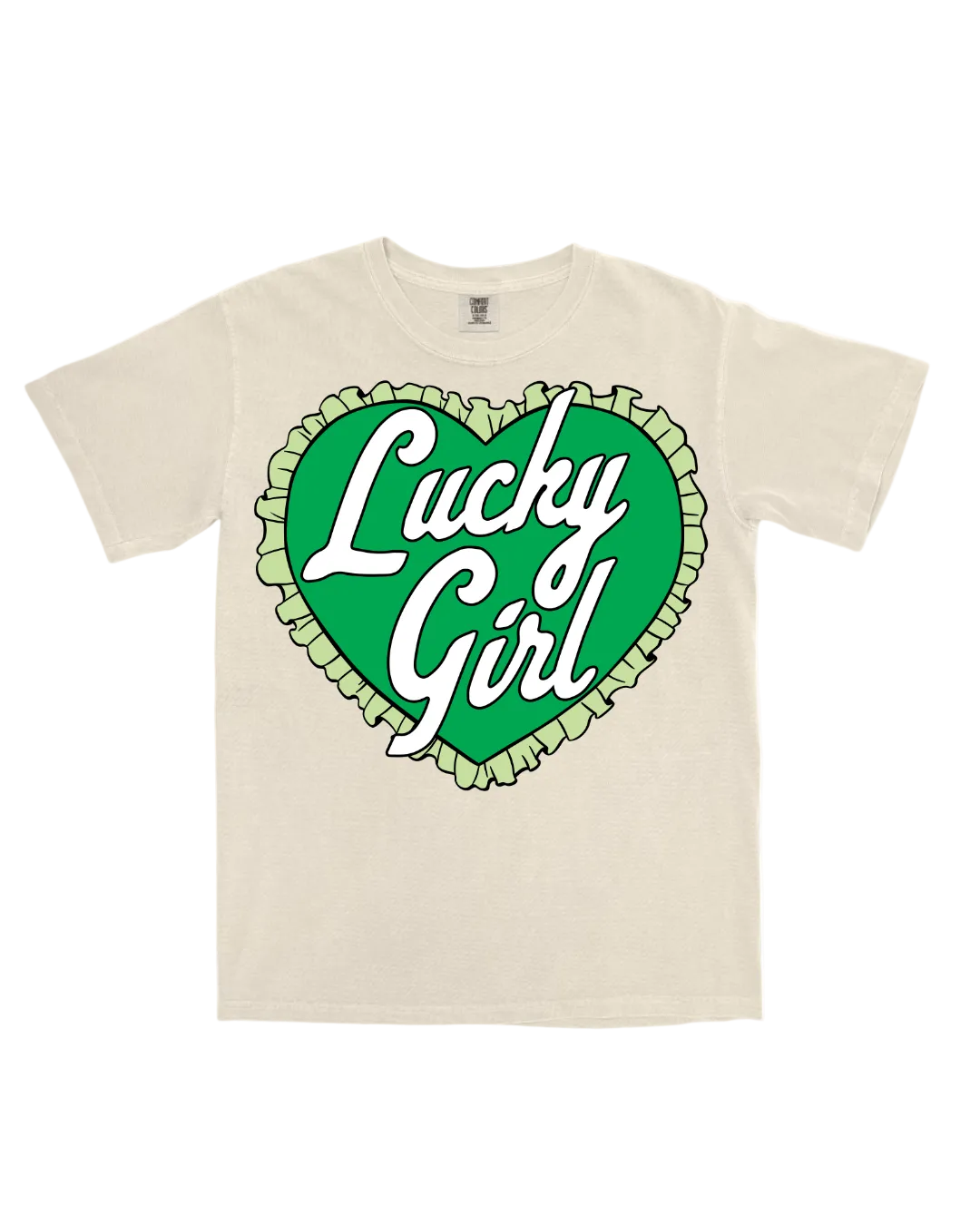 Lucky Girl Heart Tee