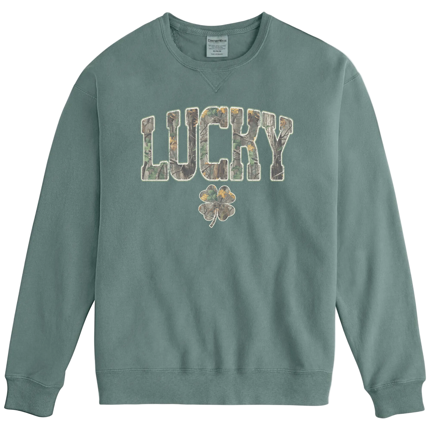 Lucky Camo Crewneck