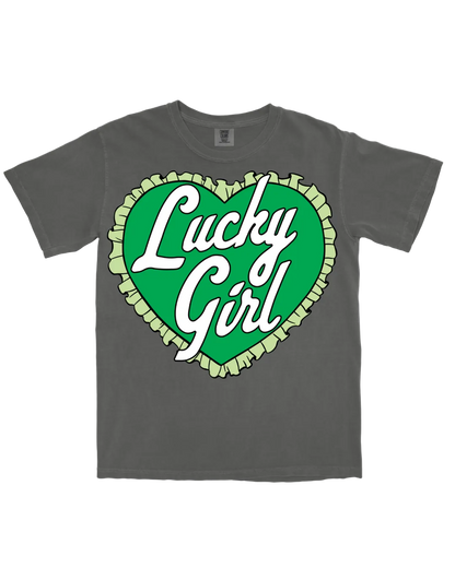 Lucky Girl Heart Tee