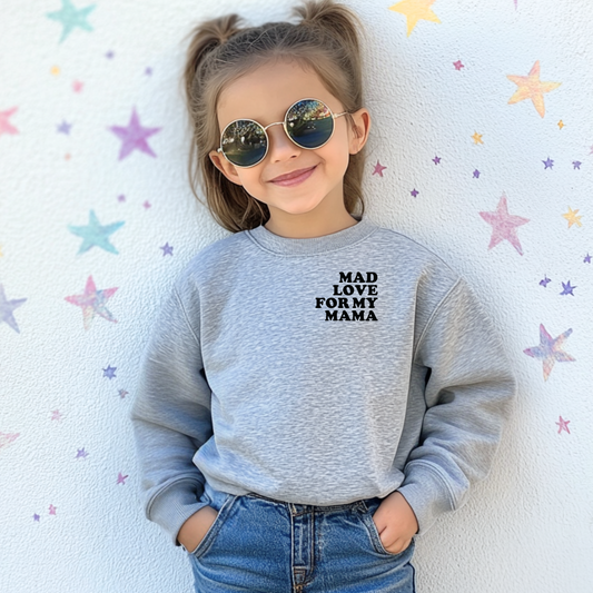 Mini Mad Love Crewneck