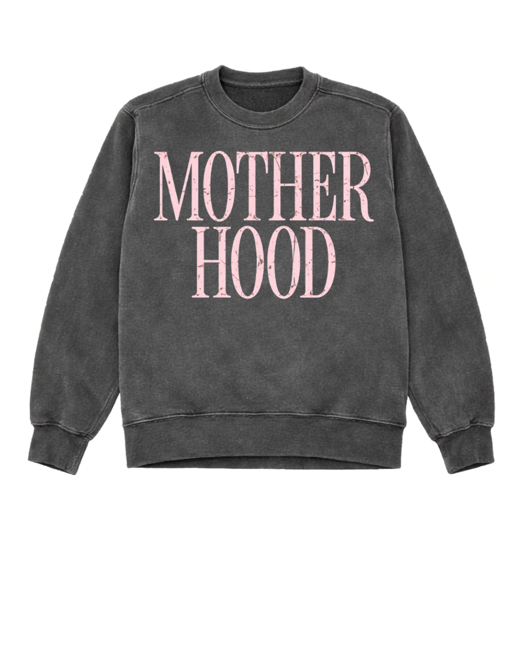 Motherhood Vintage Pink Graphic Crewneck