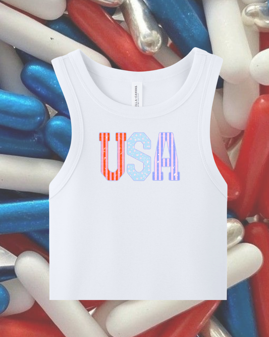 Pastel USA Tank