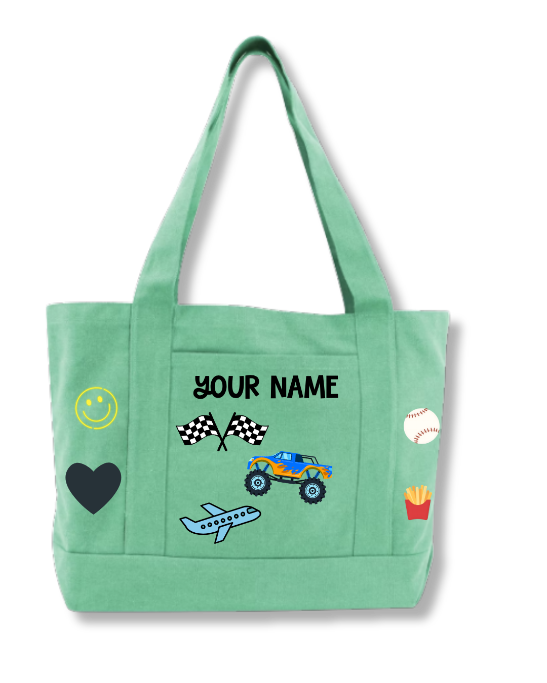 Personalized Icon Tote Bag