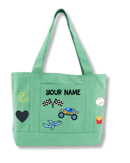 Personalized Icon Tote Bag