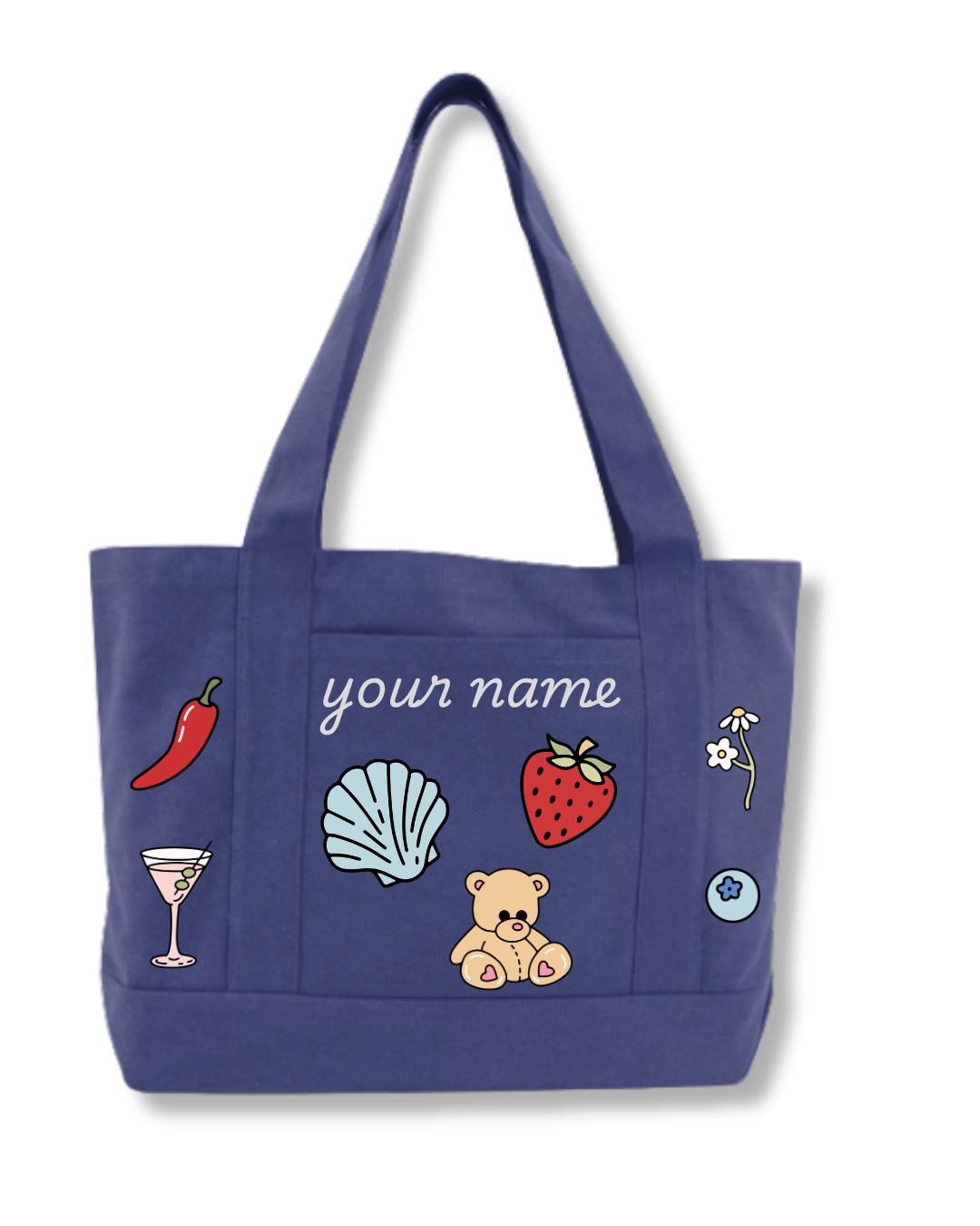 Personalized Icon Tote Bag