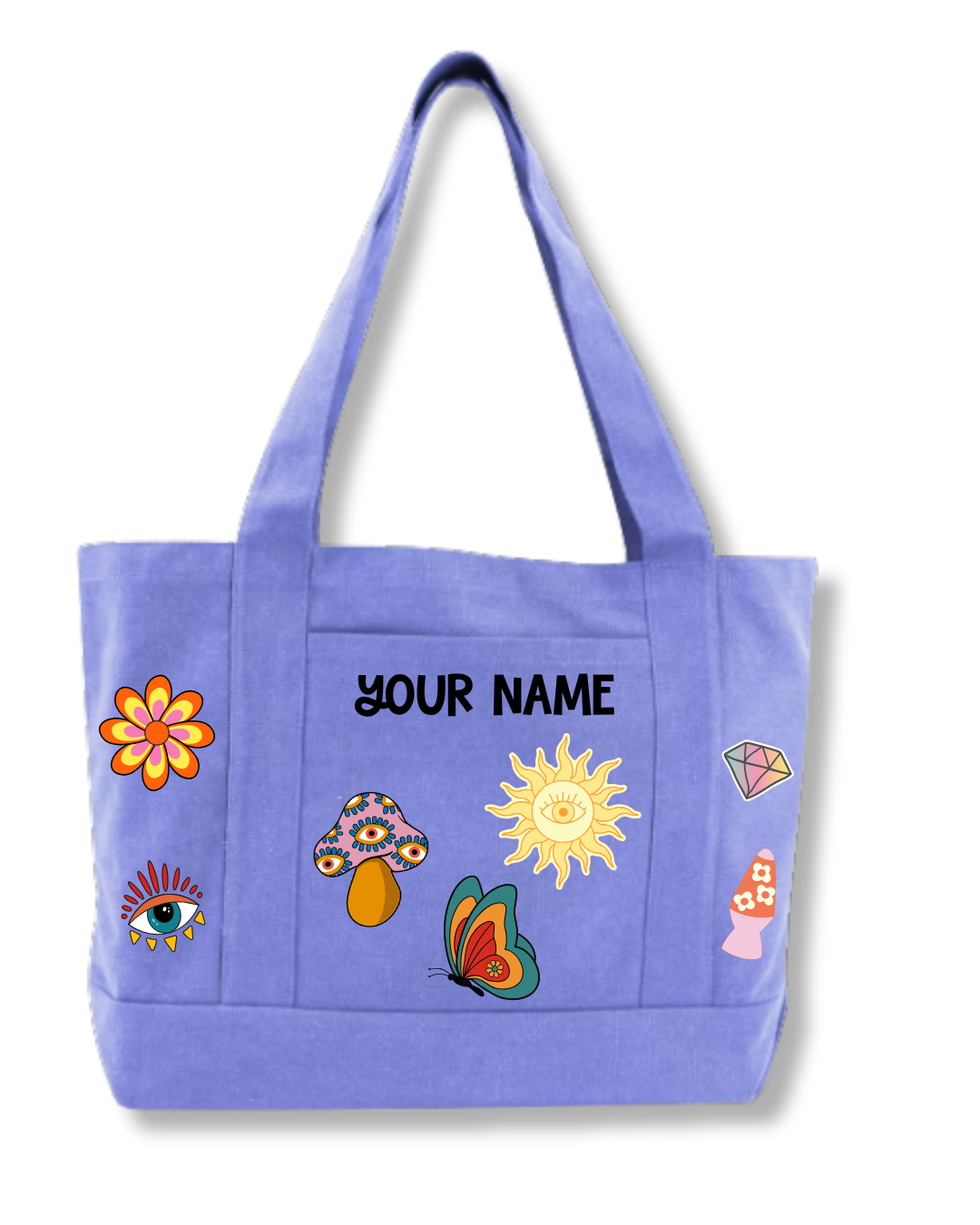 Personalized Icon Tote Bag