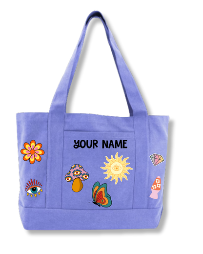 Personalized Icon Tote Bag