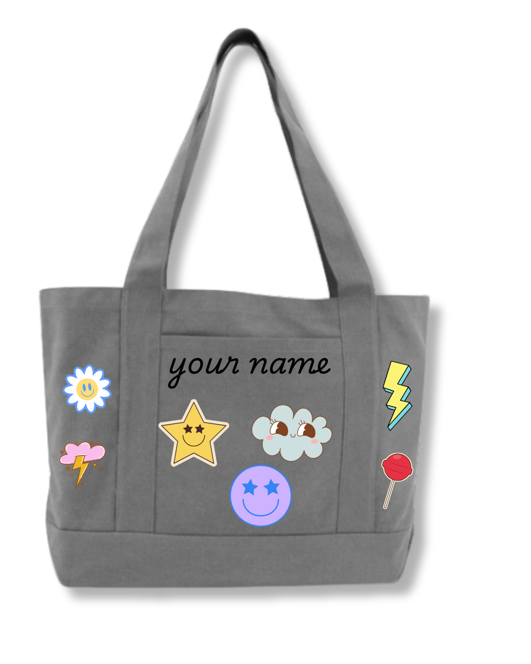 Personalized Icon Tote Bag