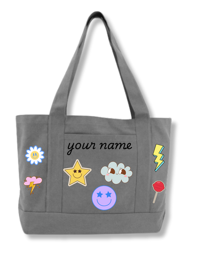 Personalized Icon Tote Bag