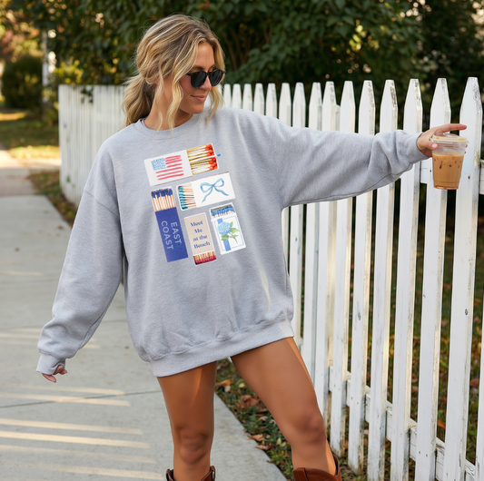 USA Matchbook Crewneck
